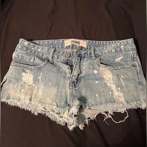 Vs pink booty shorts (limited edition)